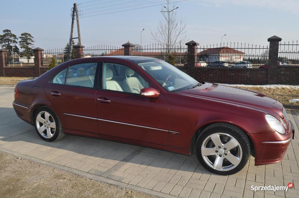 Mercedes E400 CDI w211 Avantgarde 2003 Stęszew