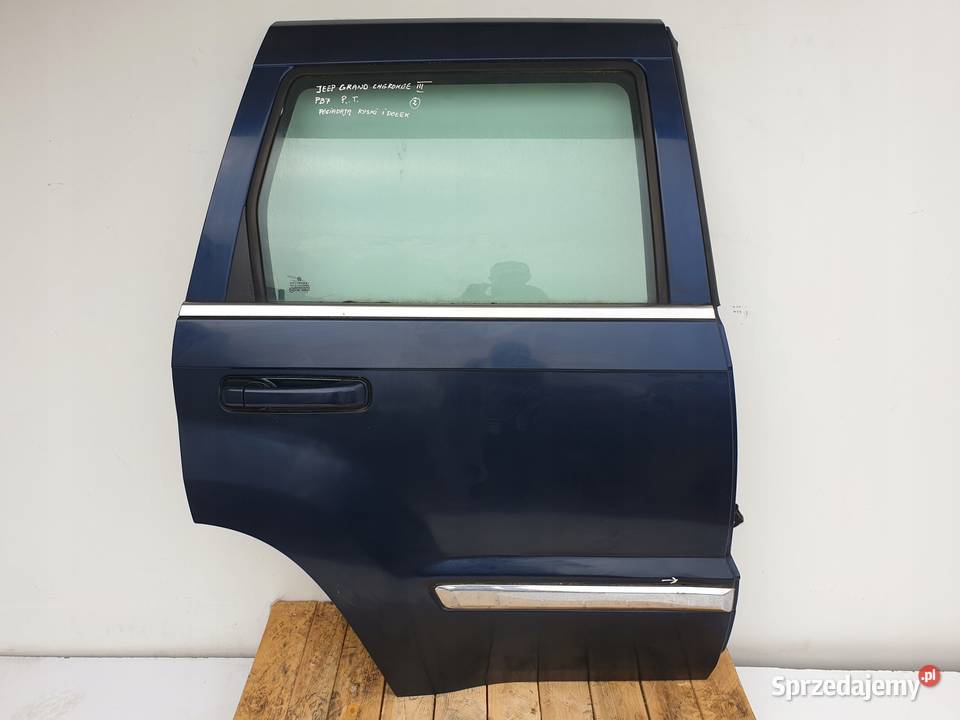 Jeep Grand Cherokee III WK TYLNE DRZWI PRAWE TYŁ osobowe Rudka