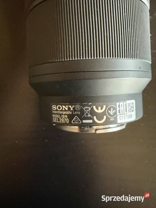 Sony FE 2870 OSS SEL2870 pełna klatka AF Bielsko-Biała sprzedam