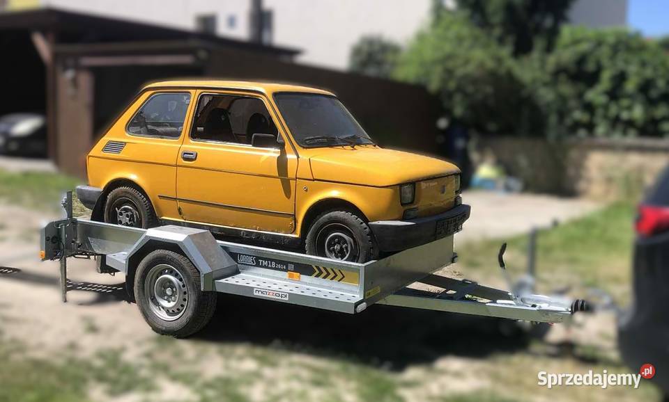 Wynajmę przyczepa laweta budowlana DCM 1600 Sobótka