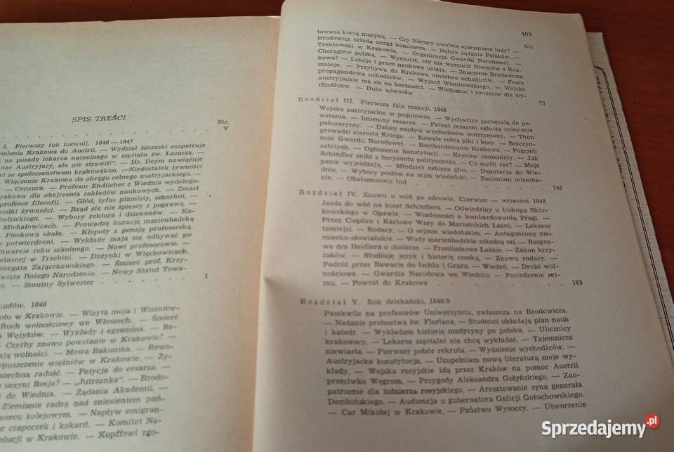 Kraków i ziemia krakowska w okresie Wiosny Ludów Rok wydania 1950 Podręczniki Gdańsk