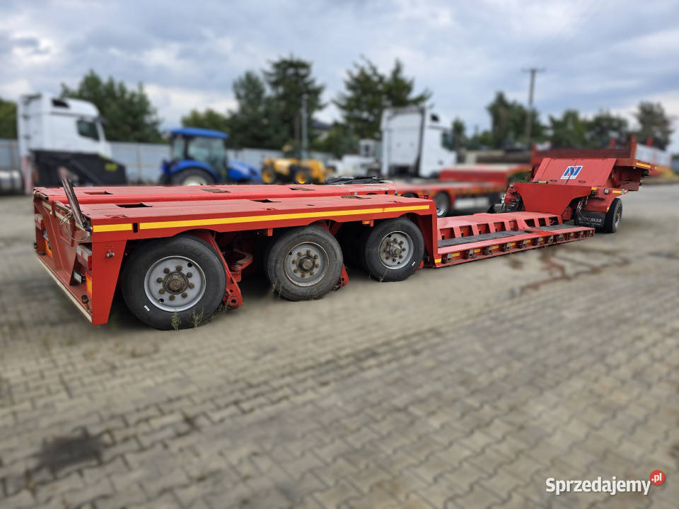 Naczepa niskopodwoziowa NICOLAS B4763D ładowność 41100kg warmińsko-mazurskie Rudolfowo
