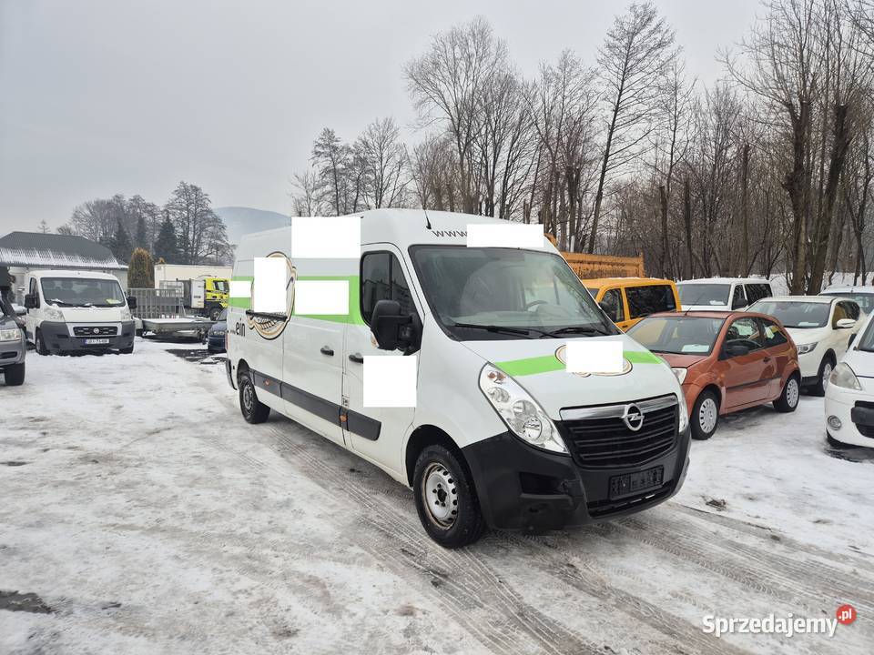 3 2016 Opel Movano 3 osobowy 23d 125 KLIMA LIFT Bujaków