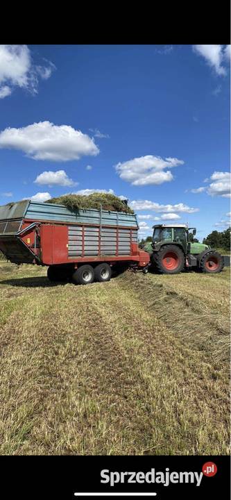 Przyczepa samozbierająca mengele 740 745 rotor mazowieckie Sadowne