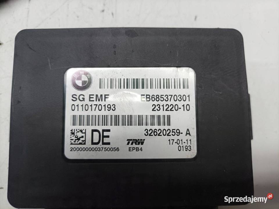 MODUŁ HAMULCA KOMFORTU KPL 32620259 9244392 Bmw