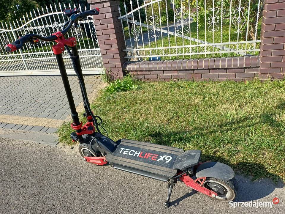 Hulajnoga TECHLIFE X9 śląskie Siewierz sprzedam