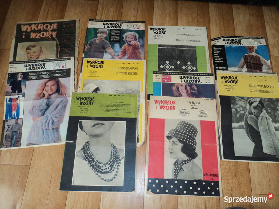 Wykroje i wzory Kobieta i życie 4 Nowy Sącz sprzedam
