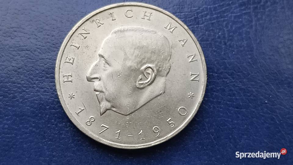 Stare monety 20 marek 1971 Mann Niemcy Numizmatyka Lesko