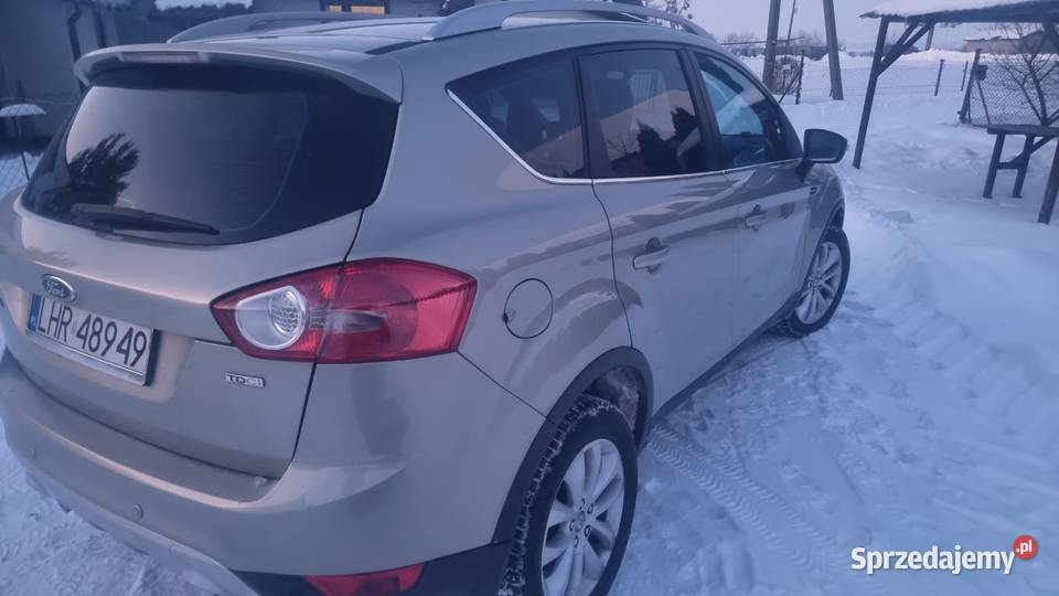 Ford Kuga titanium bogata stan ładny Zamość