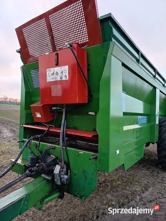 Rozrzutnik obornika Coutand Twister 1416 ton nieuszkodzony Rozrzutniki obornika