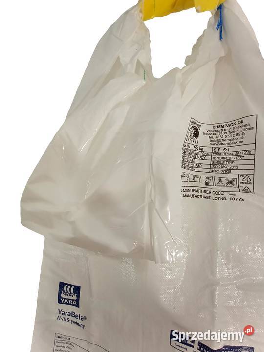 Worki kontenerowy Big Bag 70x70x140 1 ucho wkład małopolskie Kraków