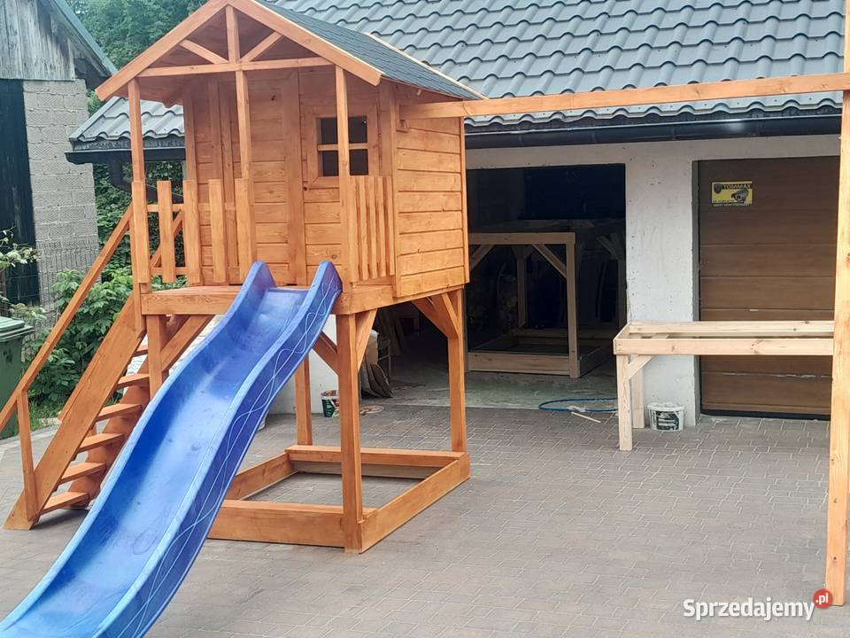 Domek drewniany plac zabaw Straszęcin