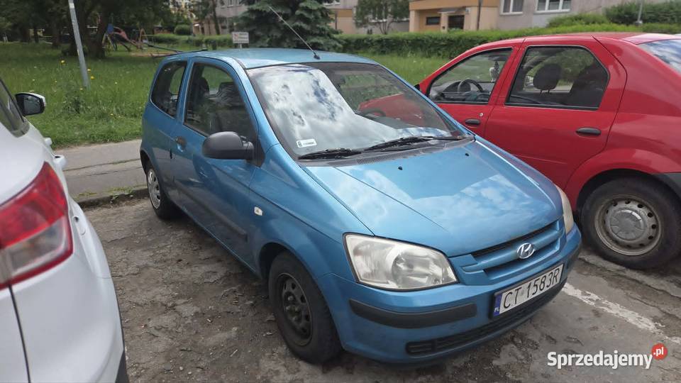 Hyundai getz przebieg 162222 benzyna Getz Toruń