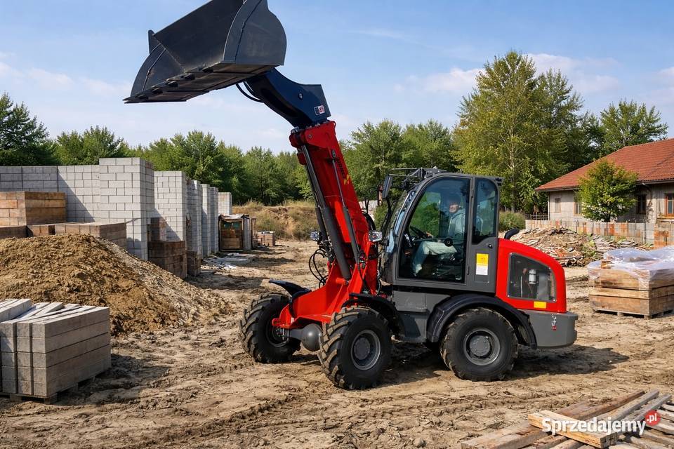 Ładowarka przegubowa z teleskopem HORNET HMA818 Oborniki