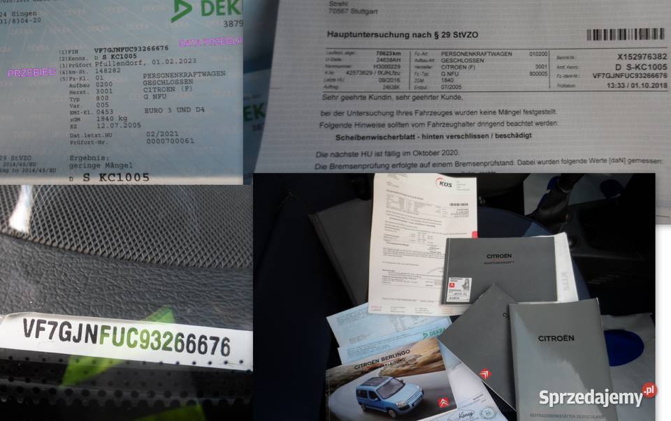 Citron Berlingo Multispace 16 16V Plus CD Bochnia