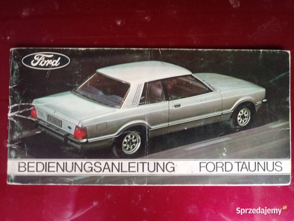 Ford Taunus 76 oryginalna instrukcja obsługi