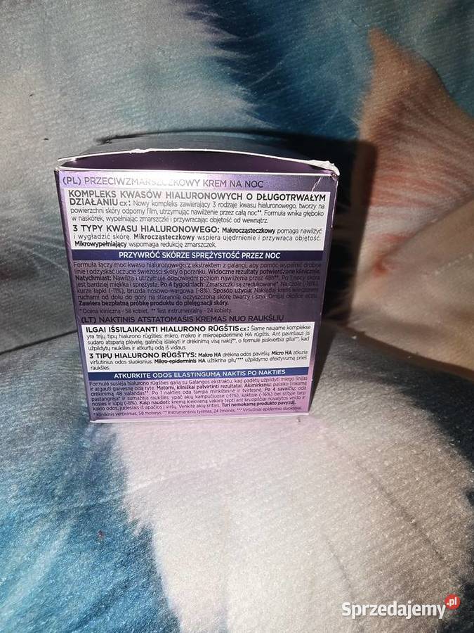 LOral Krem przeciwzmarszczkowy do twarzy na noc śląskie Sosnowiec