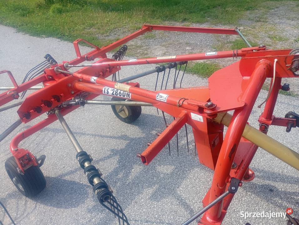 Zgrabiarka karuzelowa fella ts 286 dn super stan Łagów