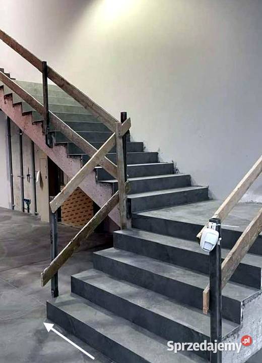 GRAFITOWE płytki na schody 100x30 KAMIEŃ ryfle Podłogi i schody Łask