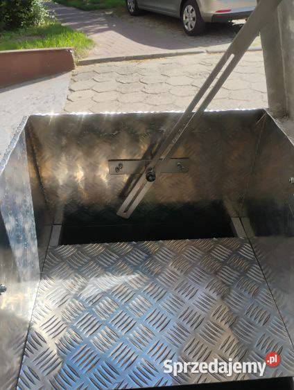 Skrzynia aluminiowa na hak mazowieckie Siedlce