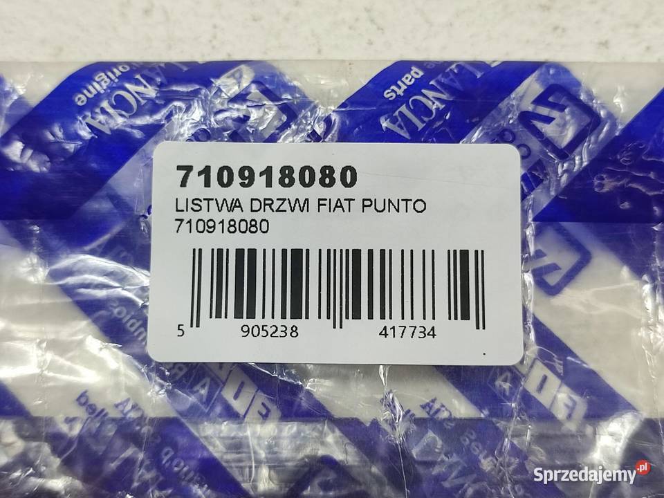 LISTWA DRZWI LEWY TYŁ FIAT PUNTO 19932000 NOWA lubelskie