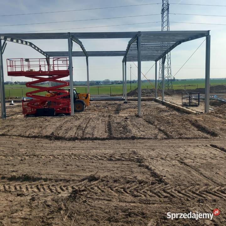 Konstrukcja stalowa 13x15x6 projekt w dostępna wielkopolskie Puszczykowo