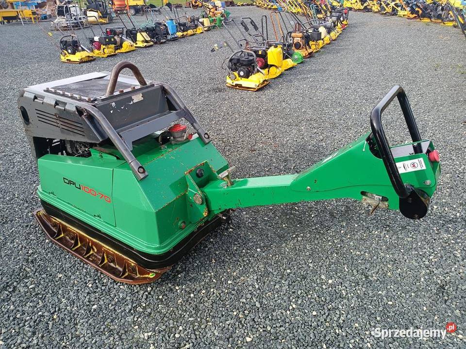 ZAGĘSZCZARKA PŁYTA WACKER NEUSON DPU 10070 LES pełny VAT Trzebnica