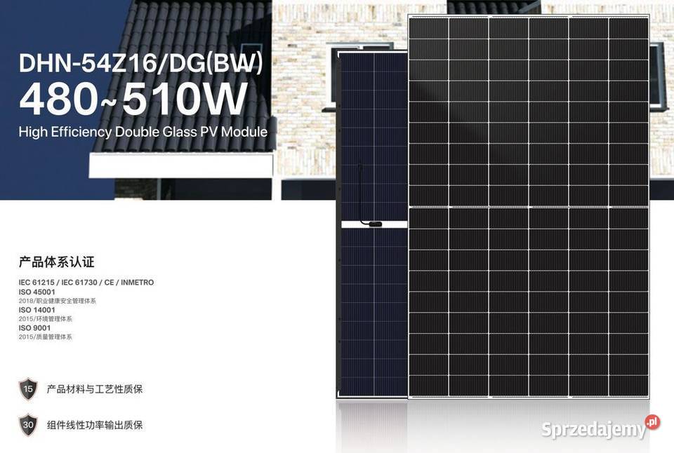 Panel Fotowoltaiczny DAH Solar 510W Black czarna