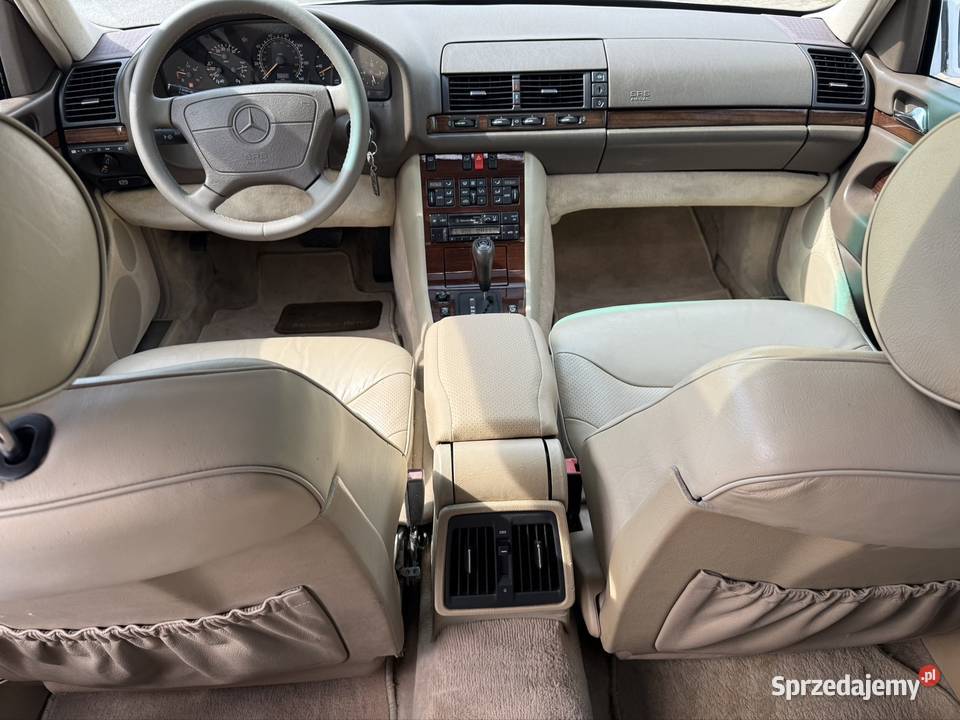 Mercedes S 350 TD Klima Skóra Szyber Tempo śląskie Katowice