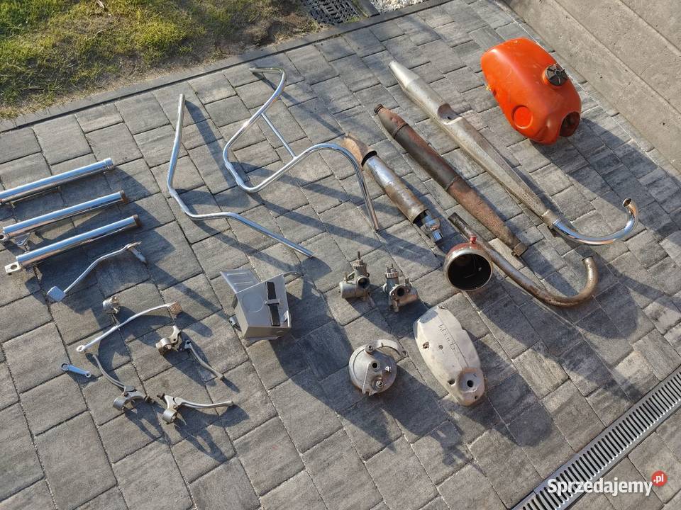 Rama tłumik kierownica wsk lelek Dudek bąk wfm Pozostałe Nekla