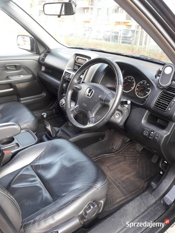 Honda CRV II 4X4 GAZ SKÓRA ANGLIK V5C skórzana tapicerka Kraków