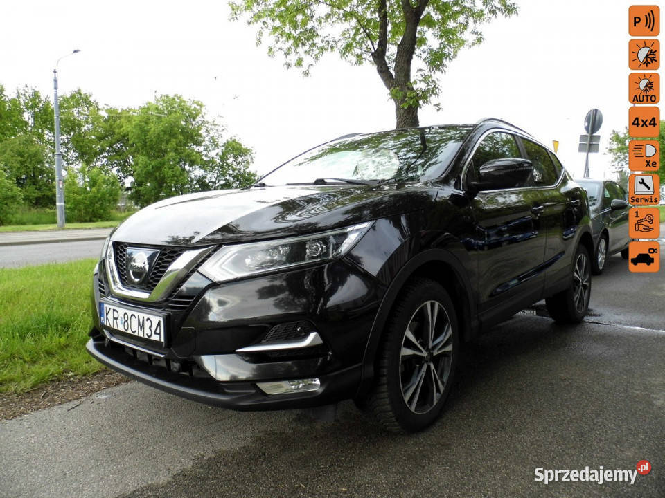 Nissan Qashqai 16 4x4 salon polska II 20132021 autoalarm Qashqai Łódź sprzedam