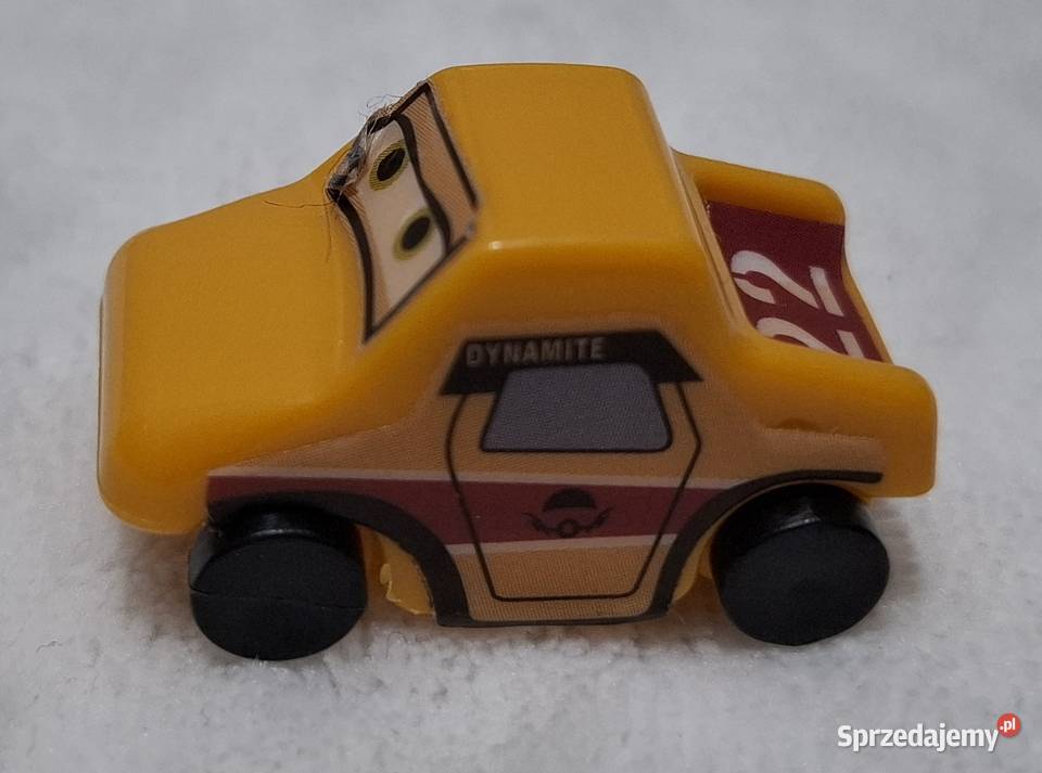 Autko samochodzik 22 pomarańczowy 2 Disney sprzedam