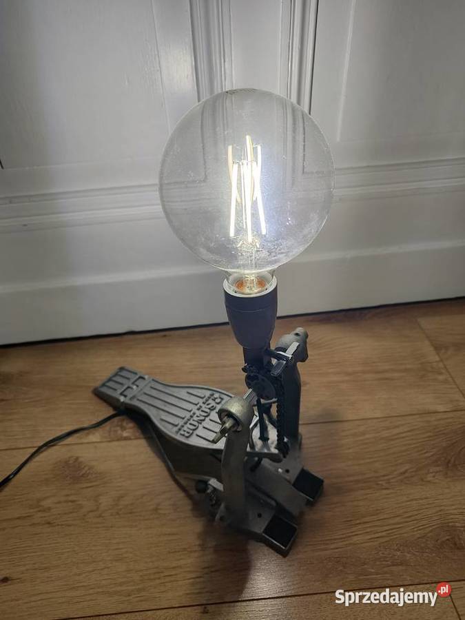 Lampka nocna dizajnerska stopka perkusyjna dolnośląskie Legnica sprzedam