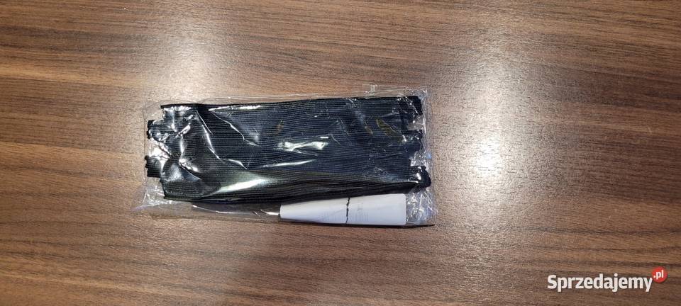 Opaska kablowa rzep czarna 150x12mm 50 Sosnowiec