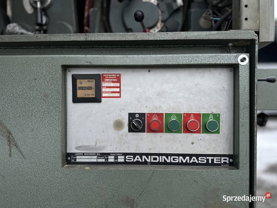 Szlifierka szerokotaśmowa SANDINGMASTER Łabuńki Pierwsze