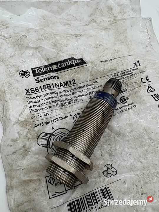Telemecanique XS618B1NAM12 Czujnik indukcyjny Pozostałe Warszawa