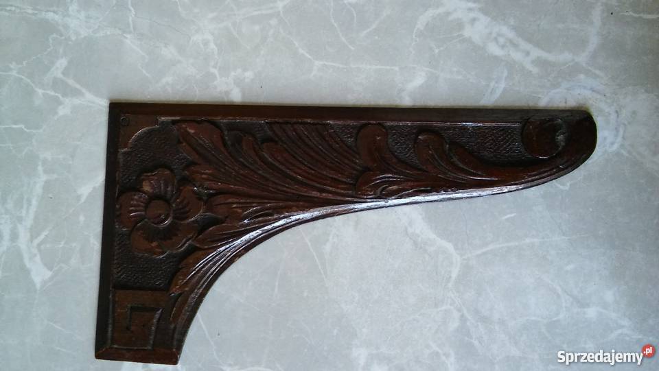 Zabytkowa ozdoba antyk płaskorzeźba Gdańsk