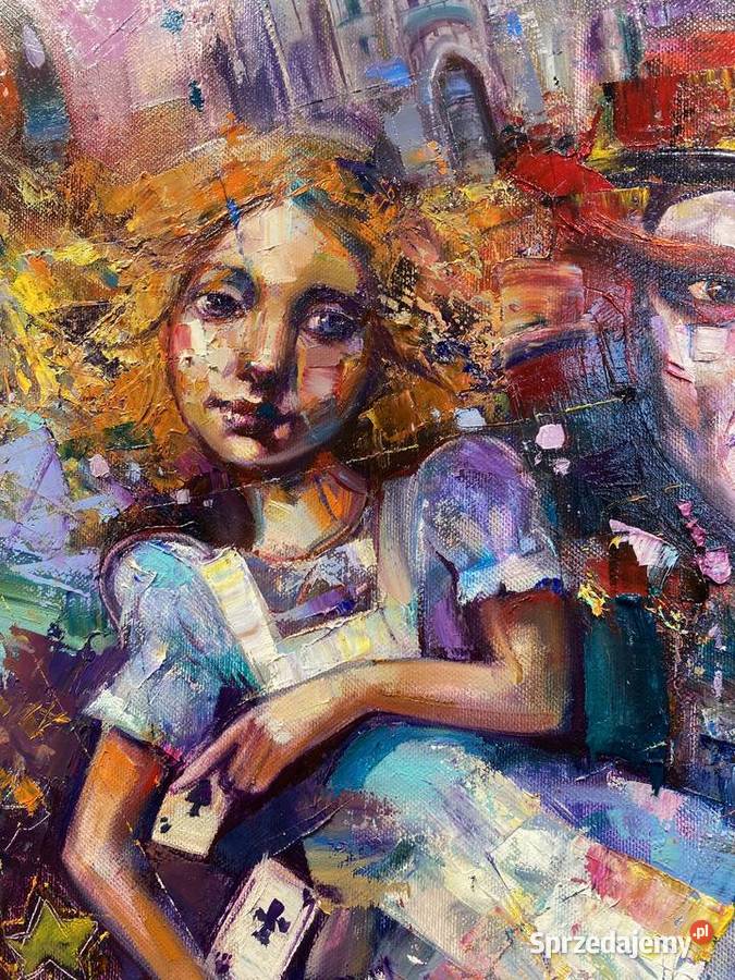 Pitsko Giennadij Alisa 100x100 obraz olejny Rumia sprzedam