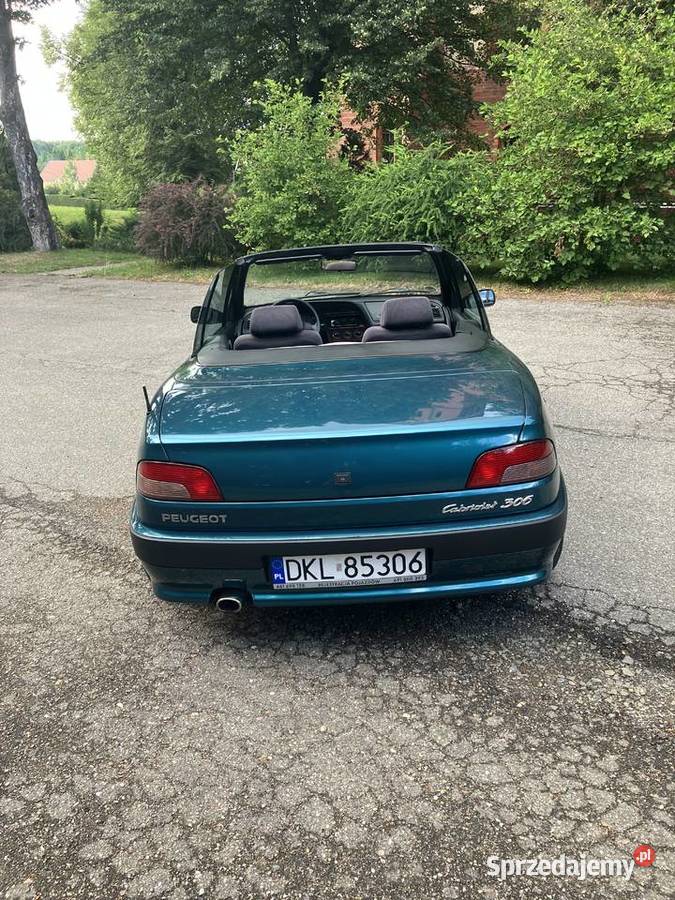 Peugeot 306 Kabriolet 94r Oryginalny lakier wspomaganie kierownicy Kłodzko