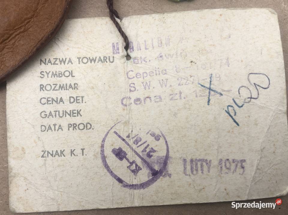 Medalion Ryngraf 1975 Łowicz sprzedam