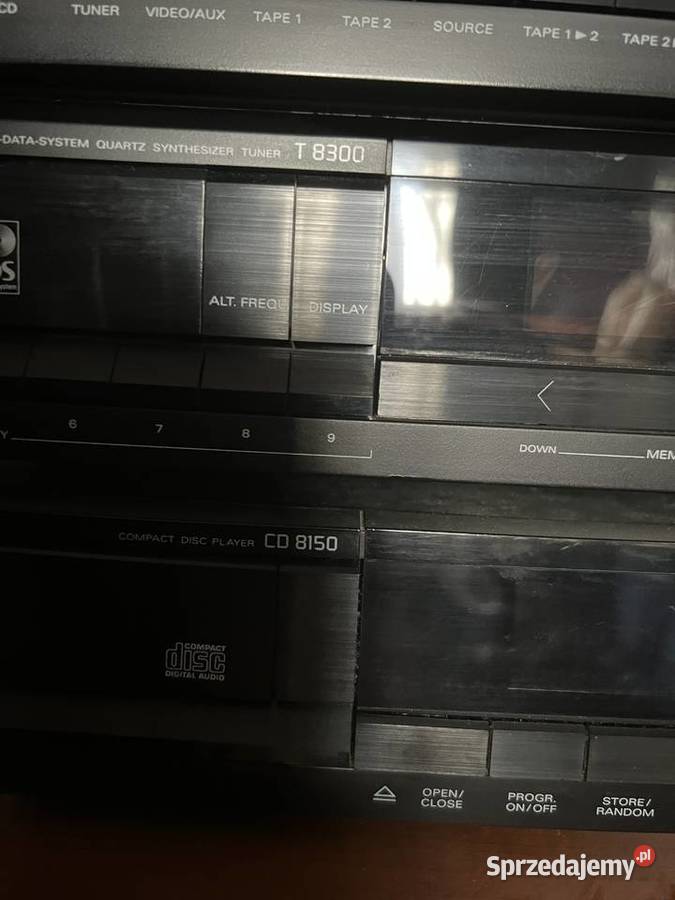 Wieża Vintage Grundig V8400 MK II T 8300 CD 8150 Poznań