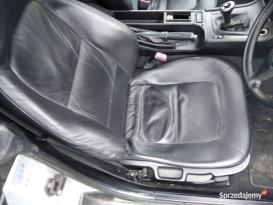 bmw z3 fotele skóra komplet osobowe
