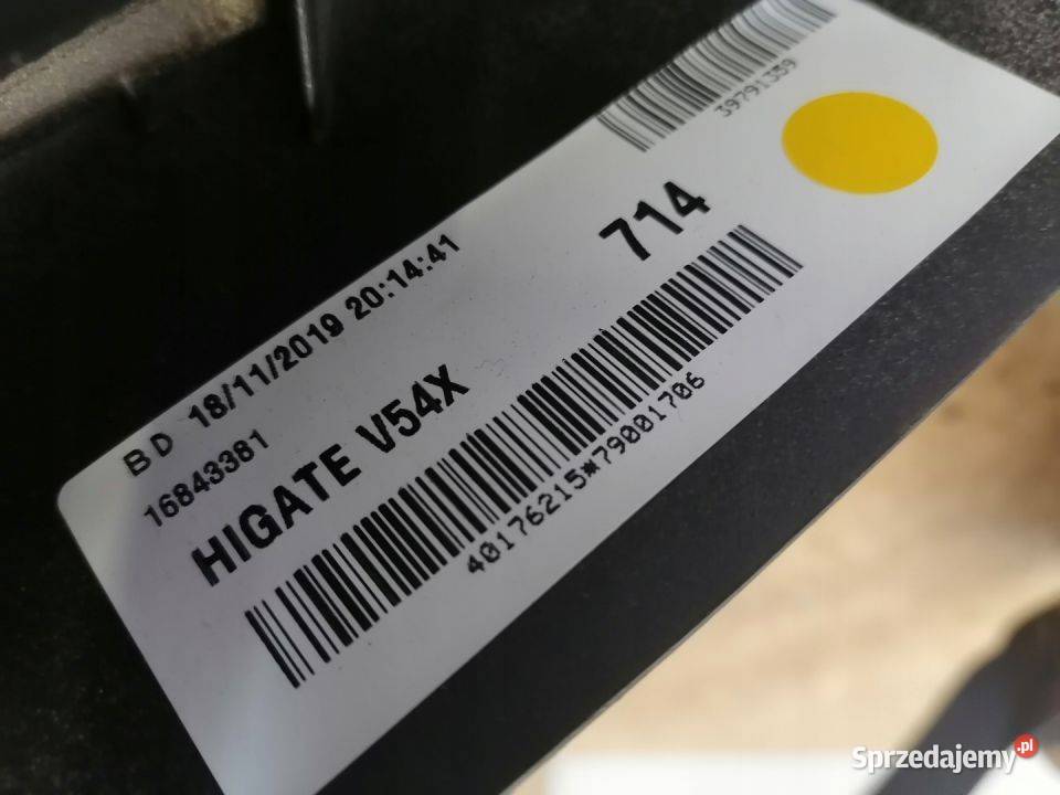 VOLVO V90 2016 KLAPA POKRYWA BAGAŻNIKA 31663428 Klapy bagażnika Pleszew