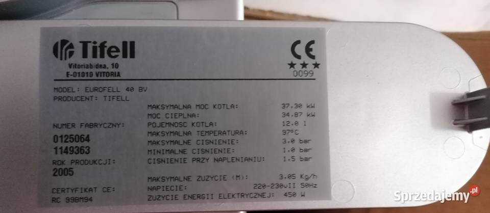 Piec na olej opałowy