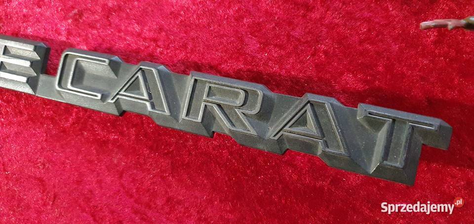 vw t3 carat emblemat na tylną klapę Pozostałe łódzkie