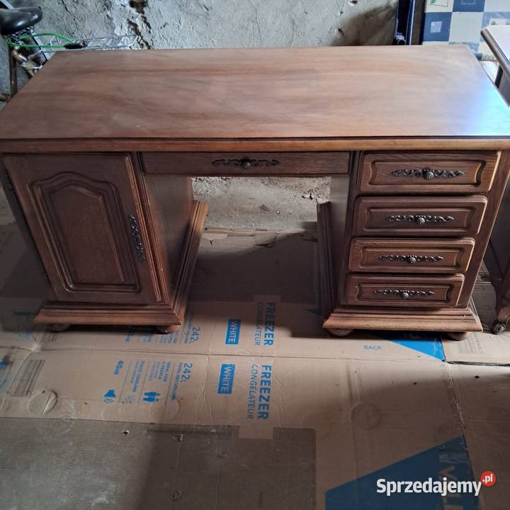 Biurko drewniane Rozkopaczew