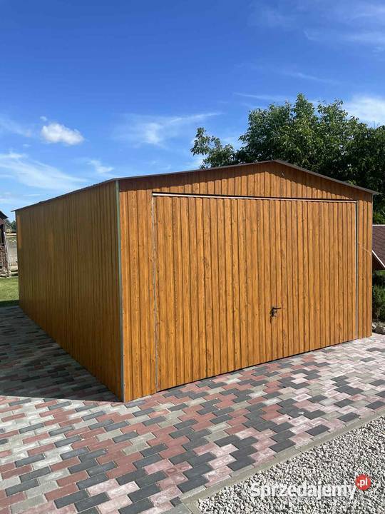 Garaż blaszany 4x6 ZŁOTY DĄB 24m2 Zielona Góra