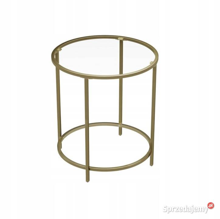 Stolik Songmics LGT20G okrągły 50 x 50 x 55 55cm Ryki