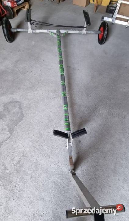 Łódka plastikowa plus wózek slipowy kujawsko-pomorskie Sępólno Krajeńskie sprzedam